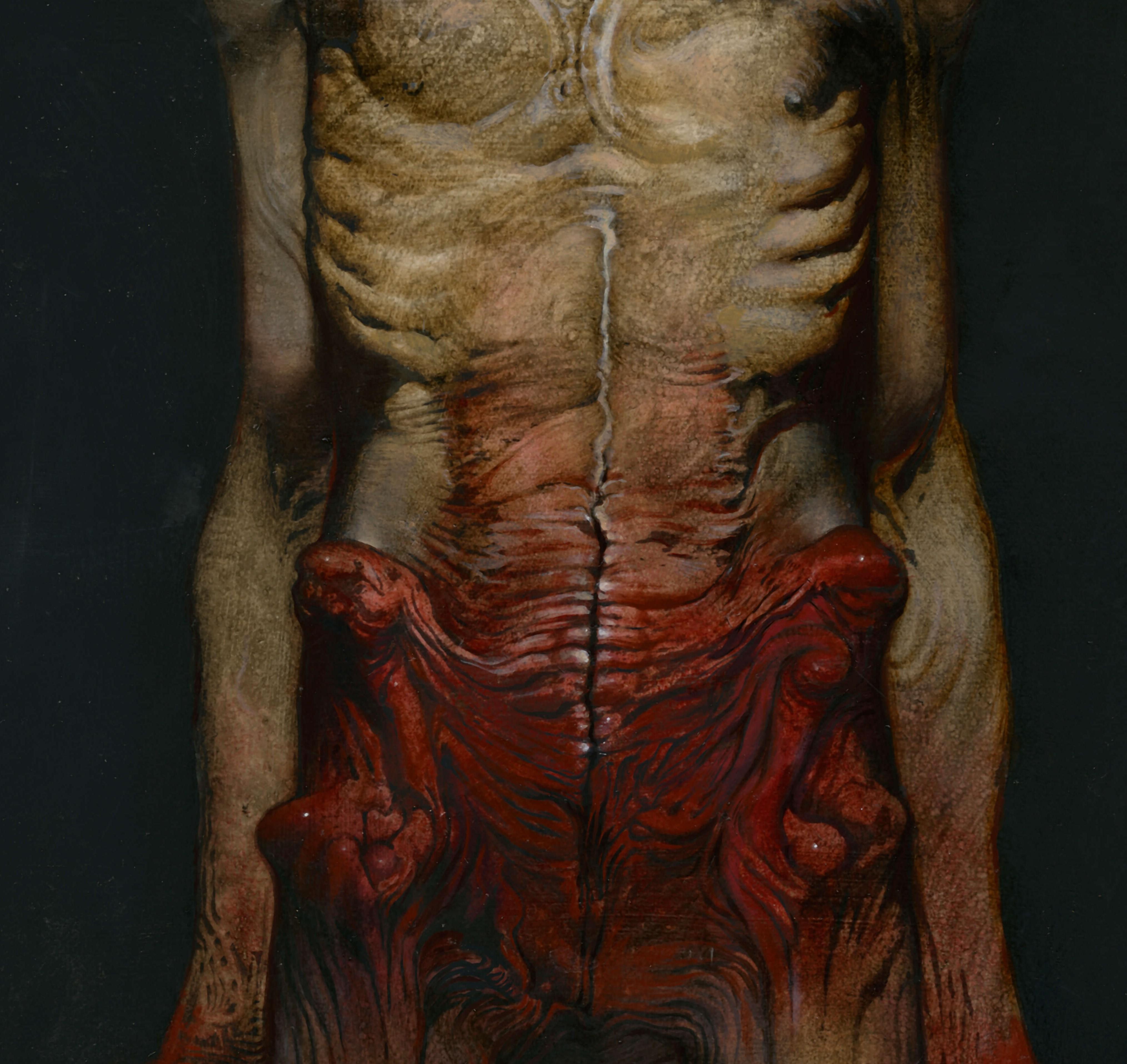 « Clatterer » (2023) par Allen Williams, peinture à l'huile originale de portrait en vente 2
