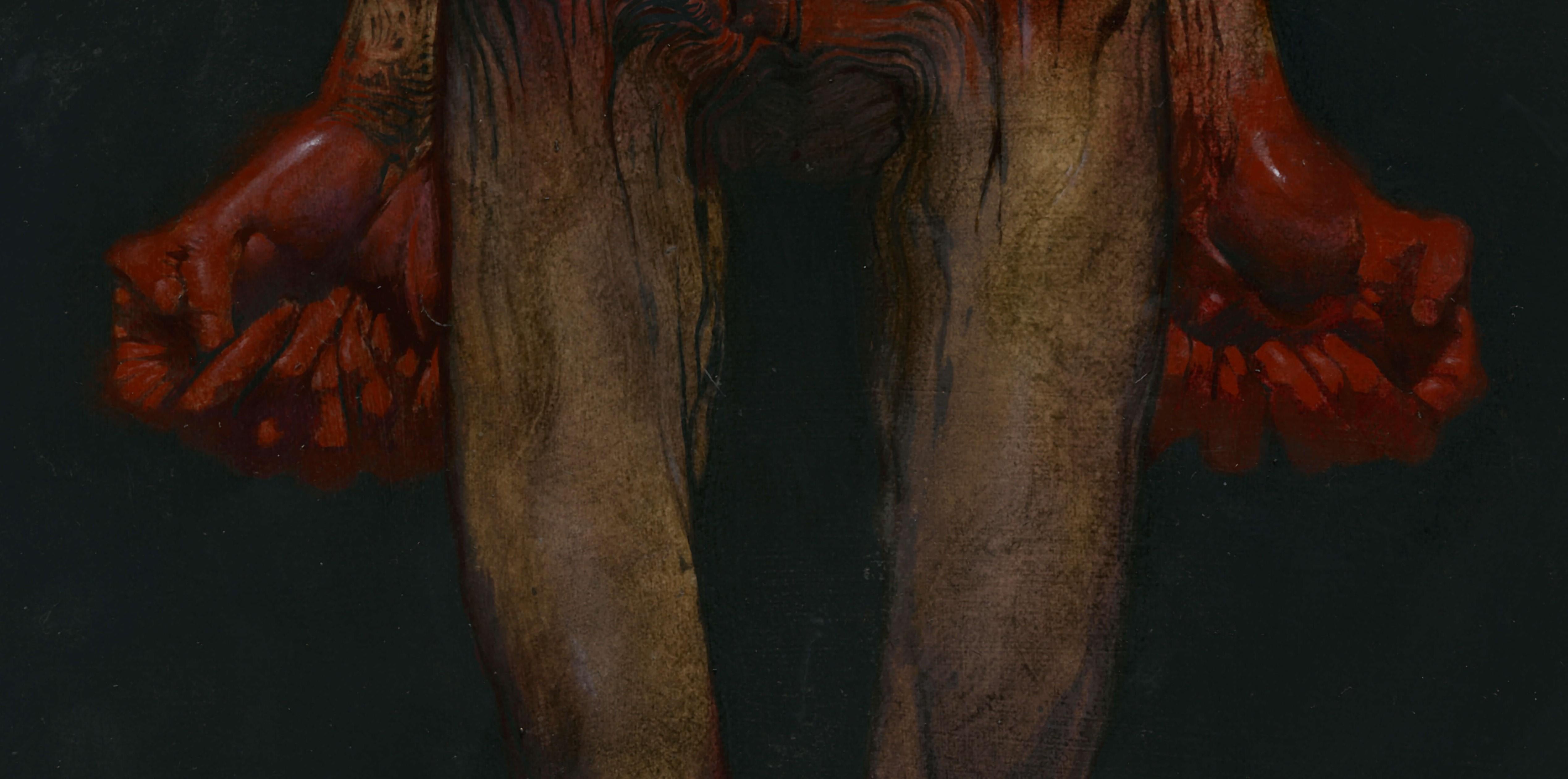 « Clatterer » (2023) par Allen Williams, peinture à l'huile originale de portrait en vente 3