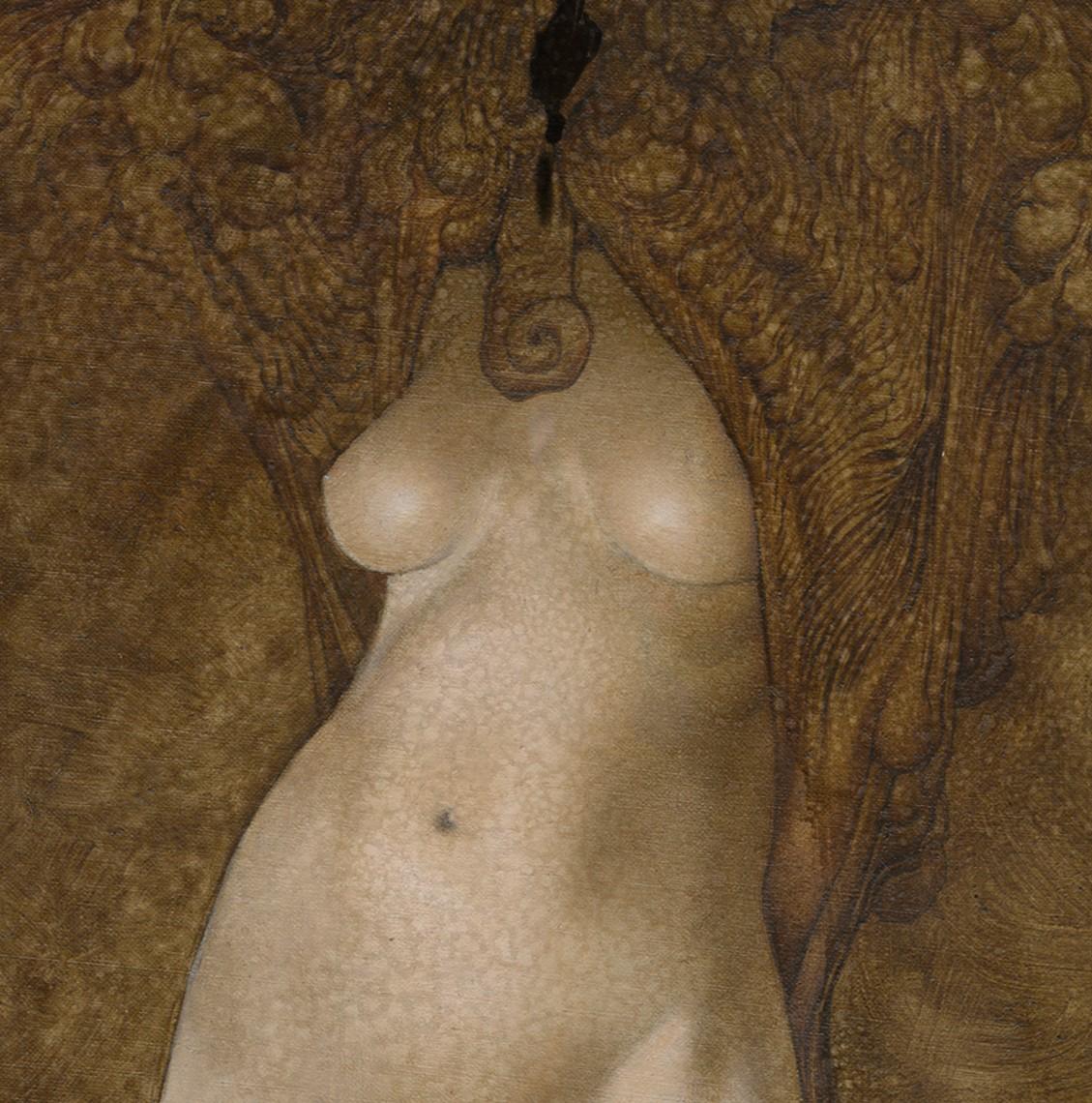 „Revelation II“ (2023) von Allen Williams, Original-Ölgemälde, Aktporträt im Angebot 2