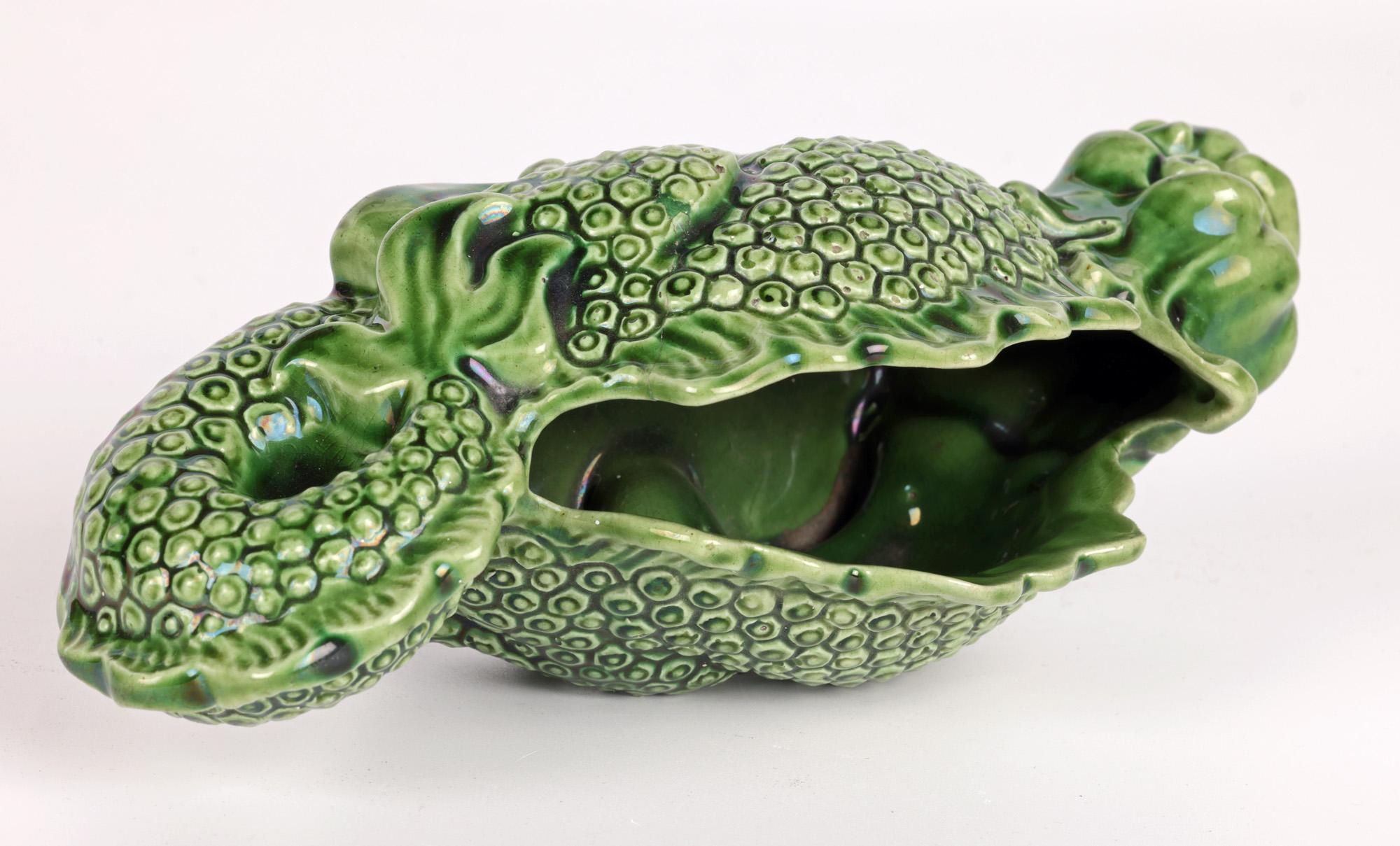 Glazed Aller Vale Grotesque Art Pottery Planter by Blanche Vulliamy