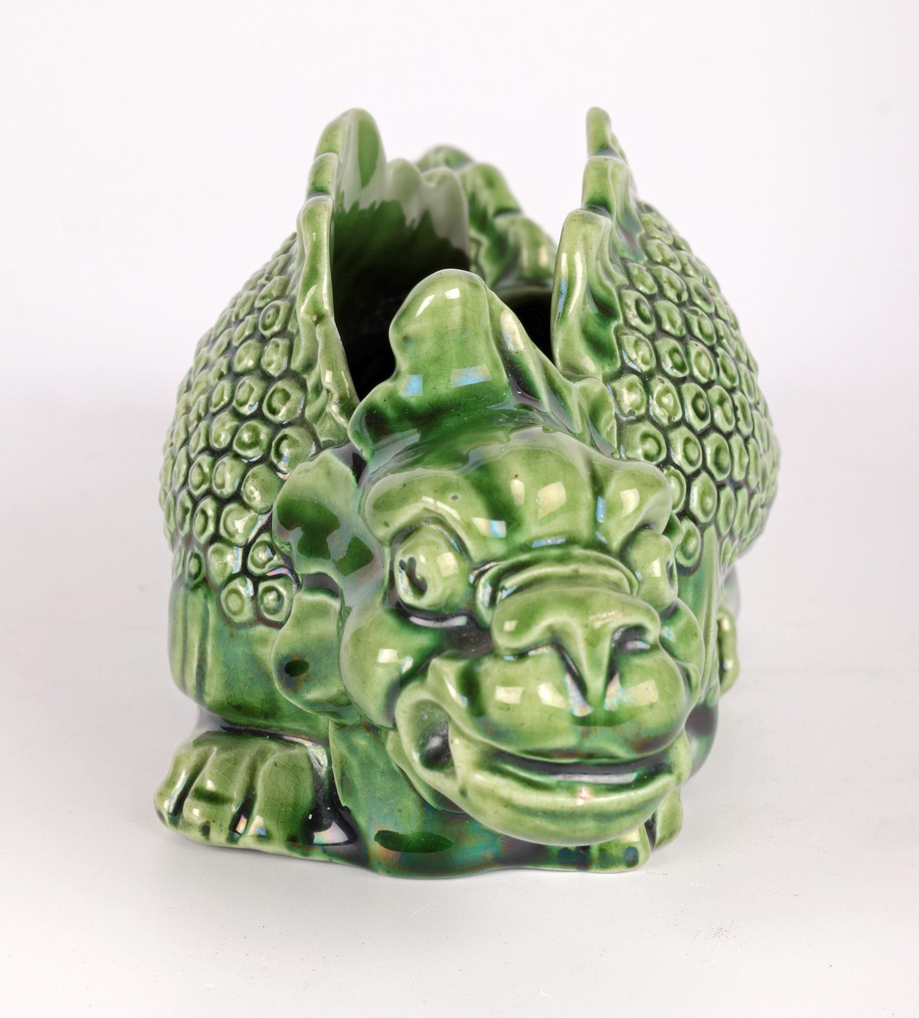 Ceramic Aller Vale Grotesque Art Pottery Planter by Blanche Vulliamy