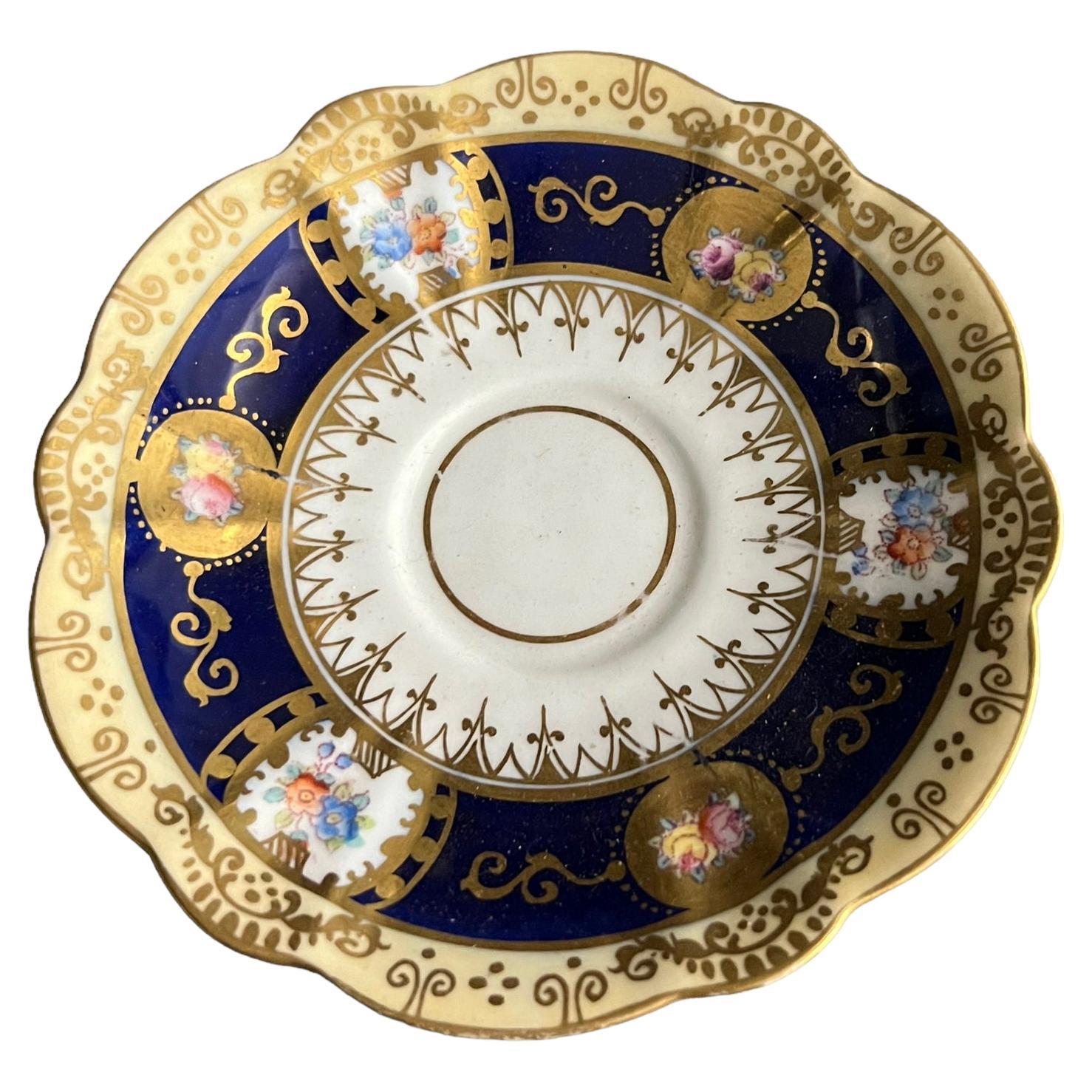 Allerton Saucer With Gilt For Sale