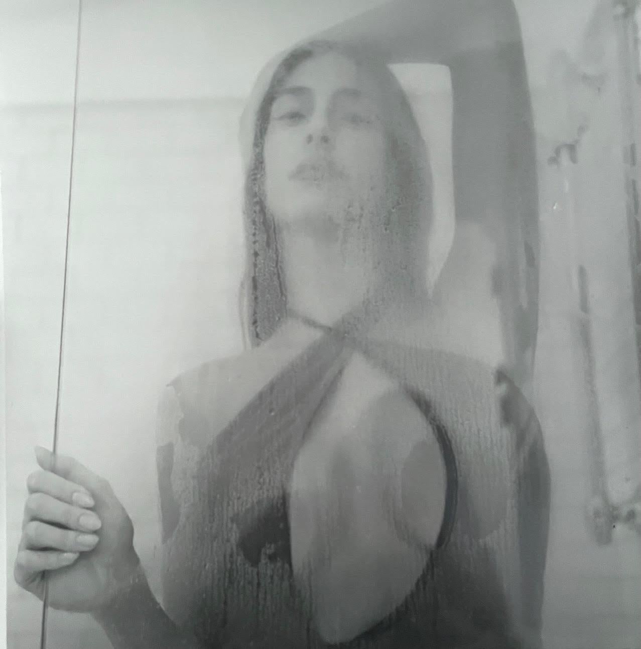Alli Wood Black and White Photograph - Bella Donna, Girl in Shower