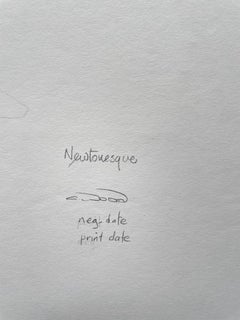 Newtonesque, Nude Smoking Outside Warehouse