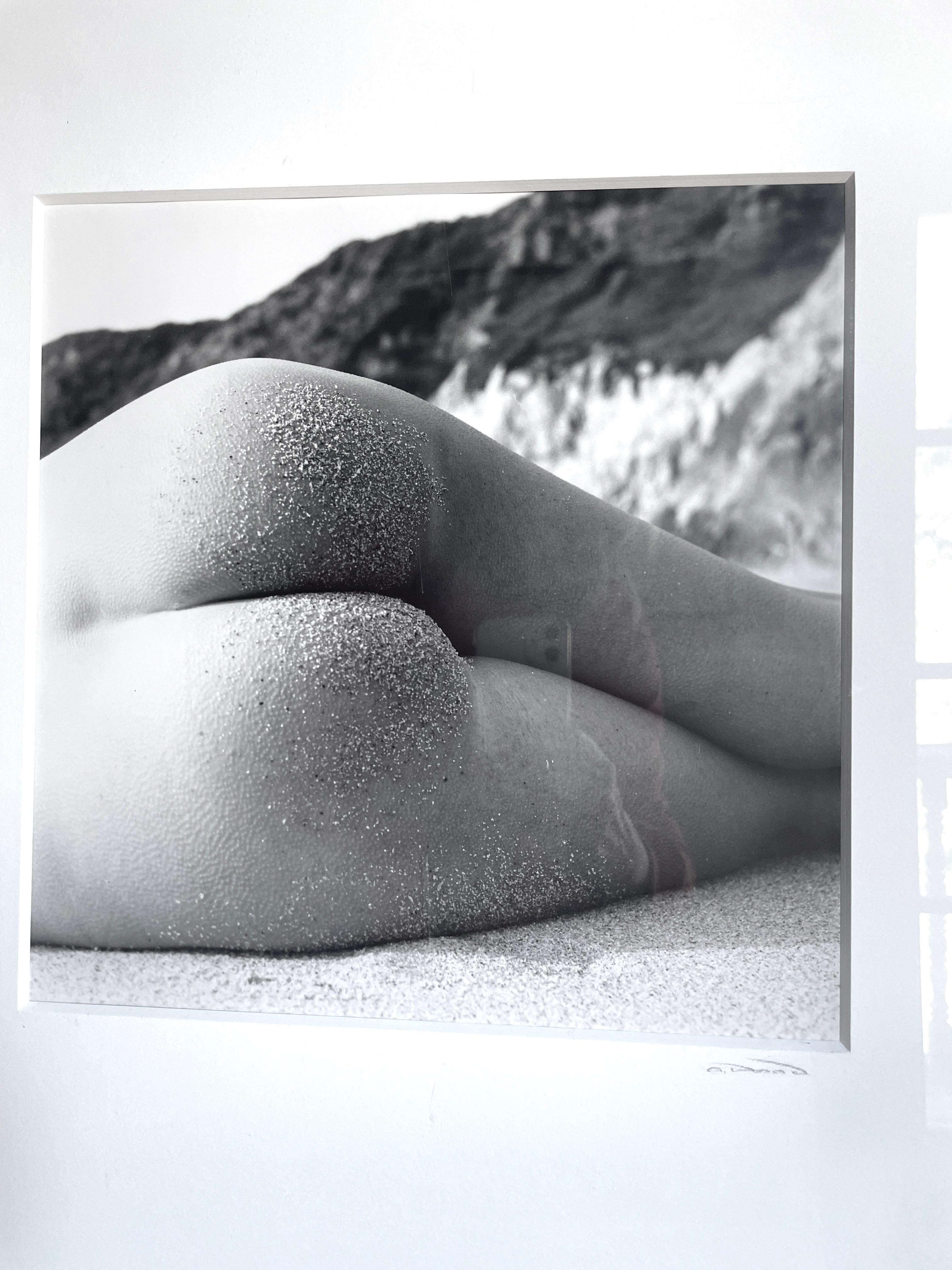 Sandy Bottom, Nude At Beach Carmel, California - Photograph by Alli Wood