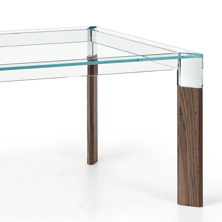 Alliage Walnut Dining Table For Sale at 1stDibs