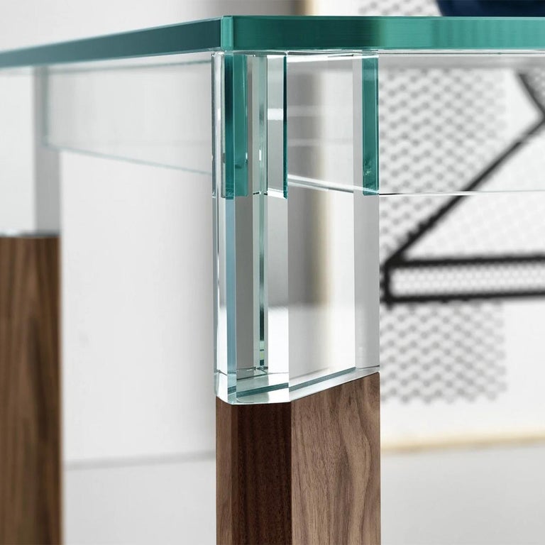 Alliage Walnut Dining Table For Sale at 1stDibs