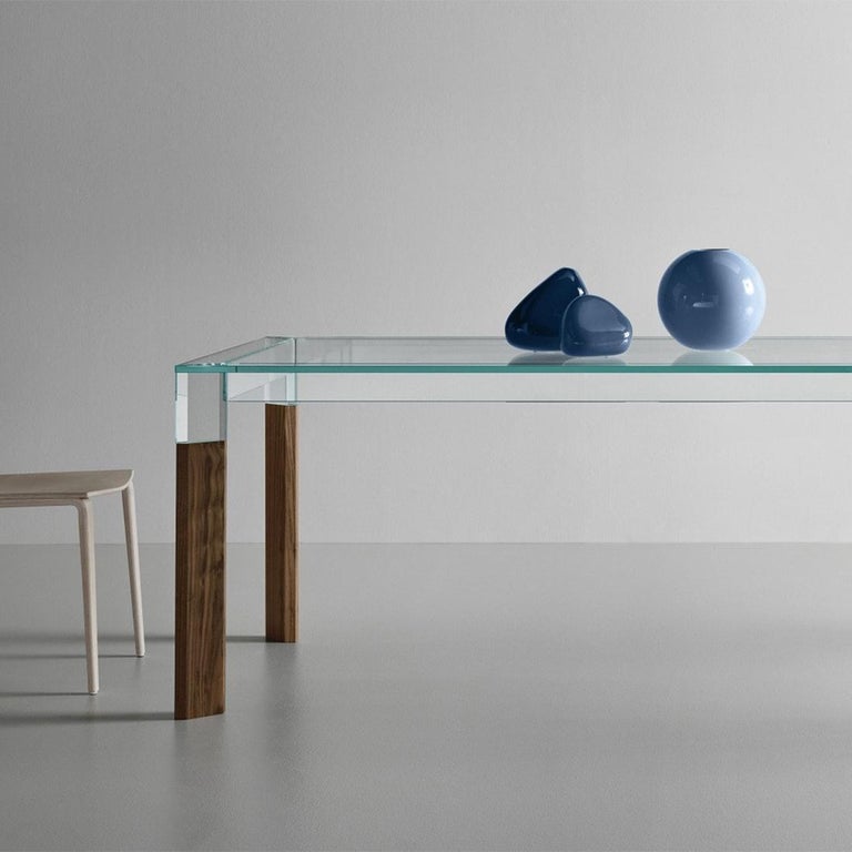 Alliage Walnut Dining Table For Sale at 1stDibs