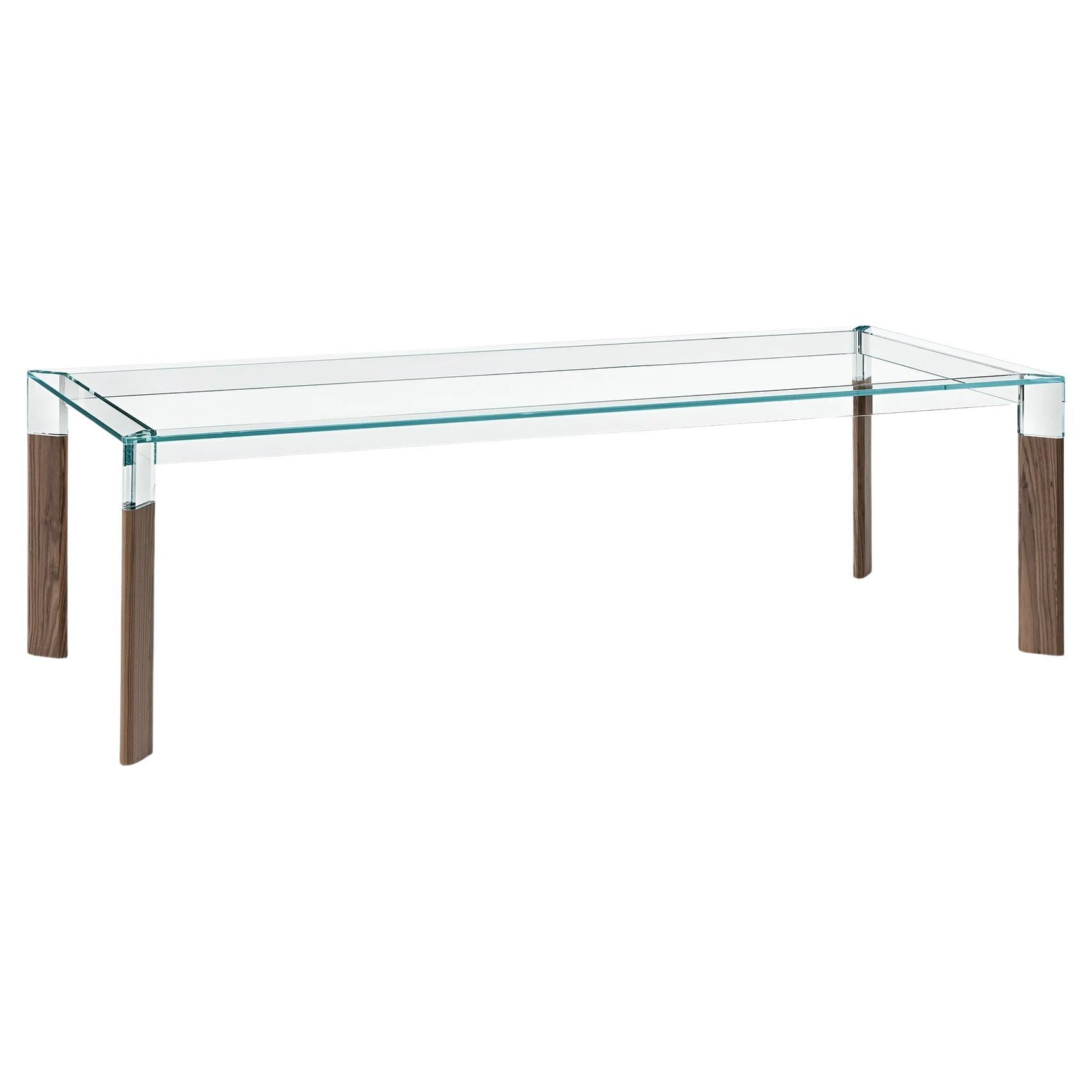 Alliage Walnut Dining Table For Sale