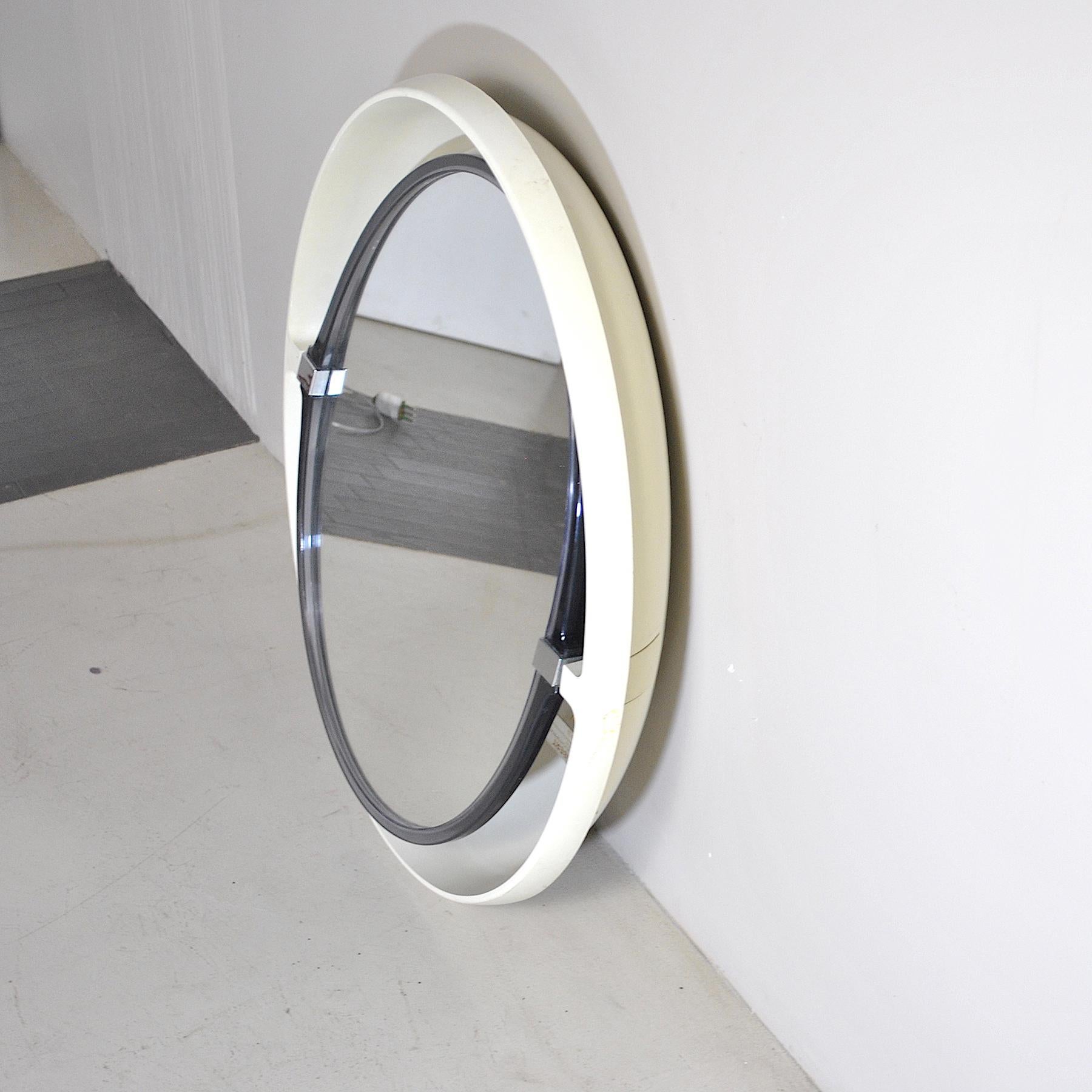 Allibert Italian Space Age Mirror, 1972 For Sale 4