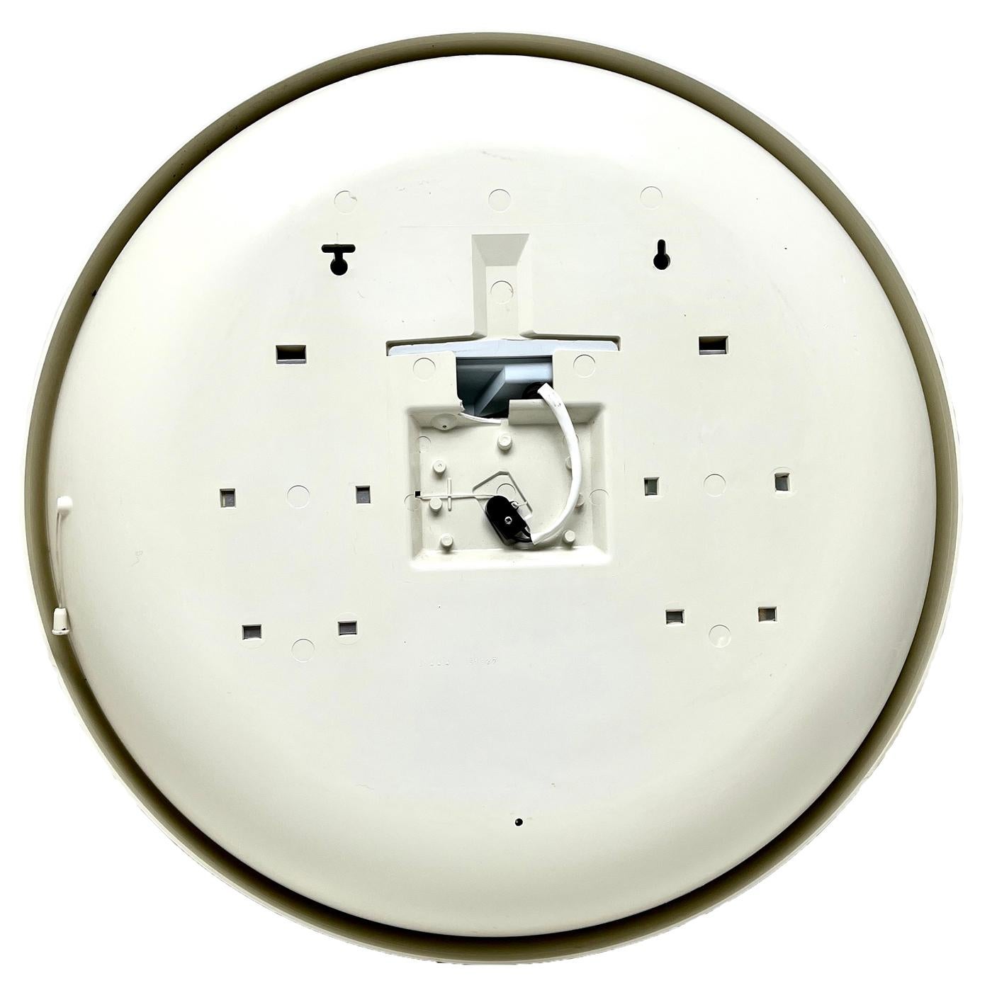Fait à la machine Allibert - Miroir rond avec éclairage - Modèle A41 - Miroir de salle de bains - ère spatiale en vente