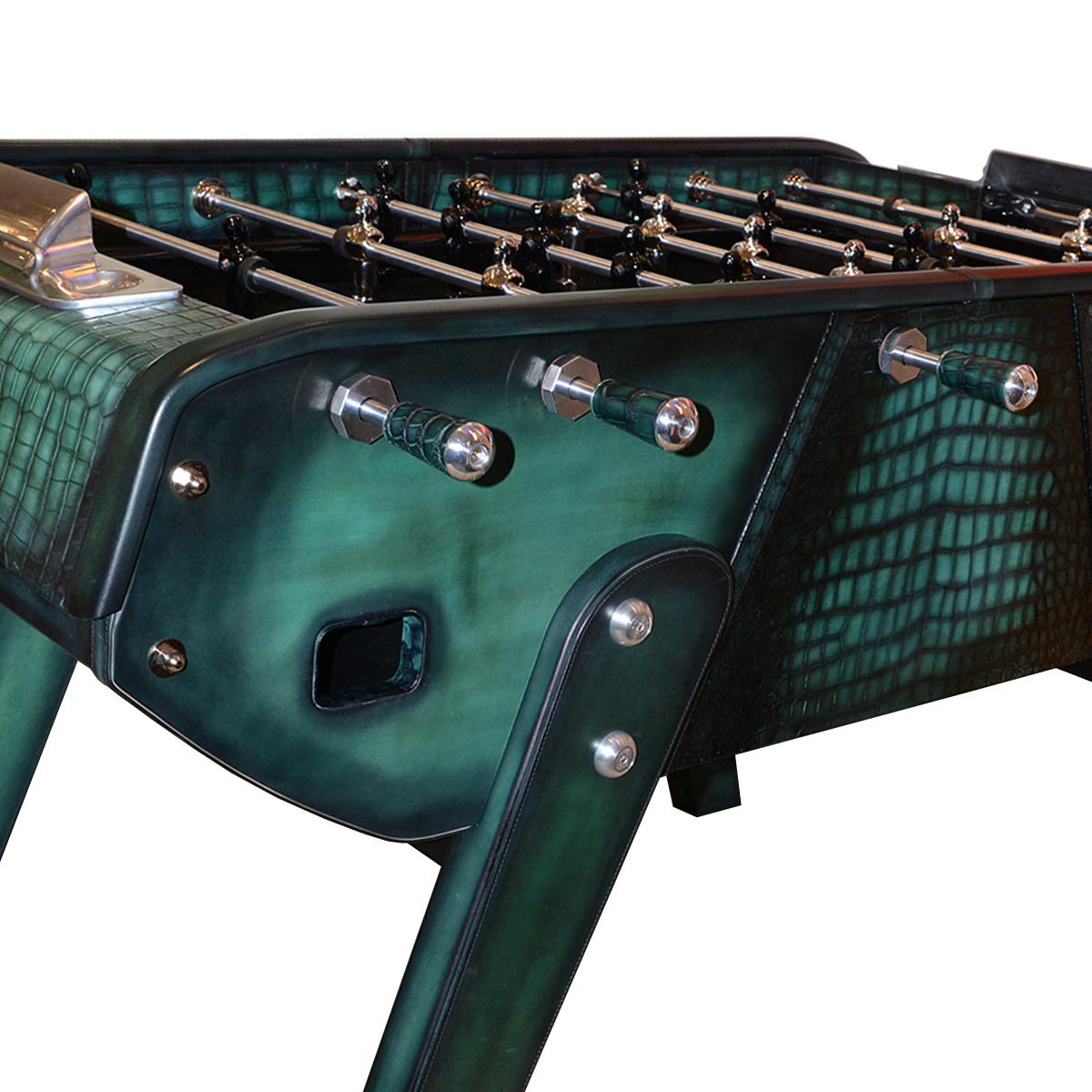 Alligator-Tisch Fußball (Aluminium) im Angebot