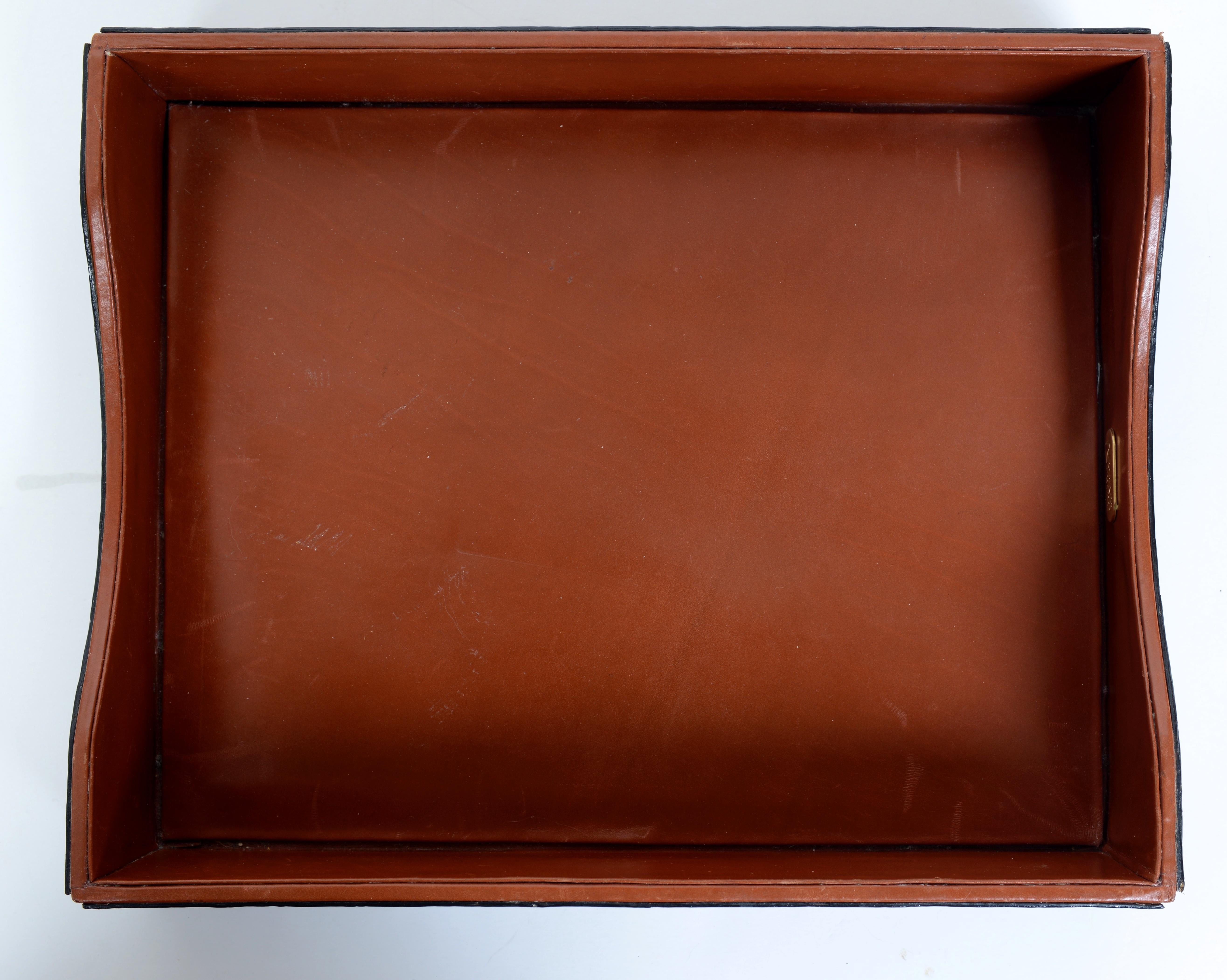 Alligator Desk Top Briefablage im Zustand „Gut“ im Angebot in valatie, NY
