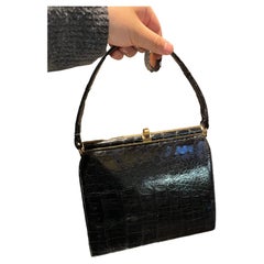 Borsa in alligatore