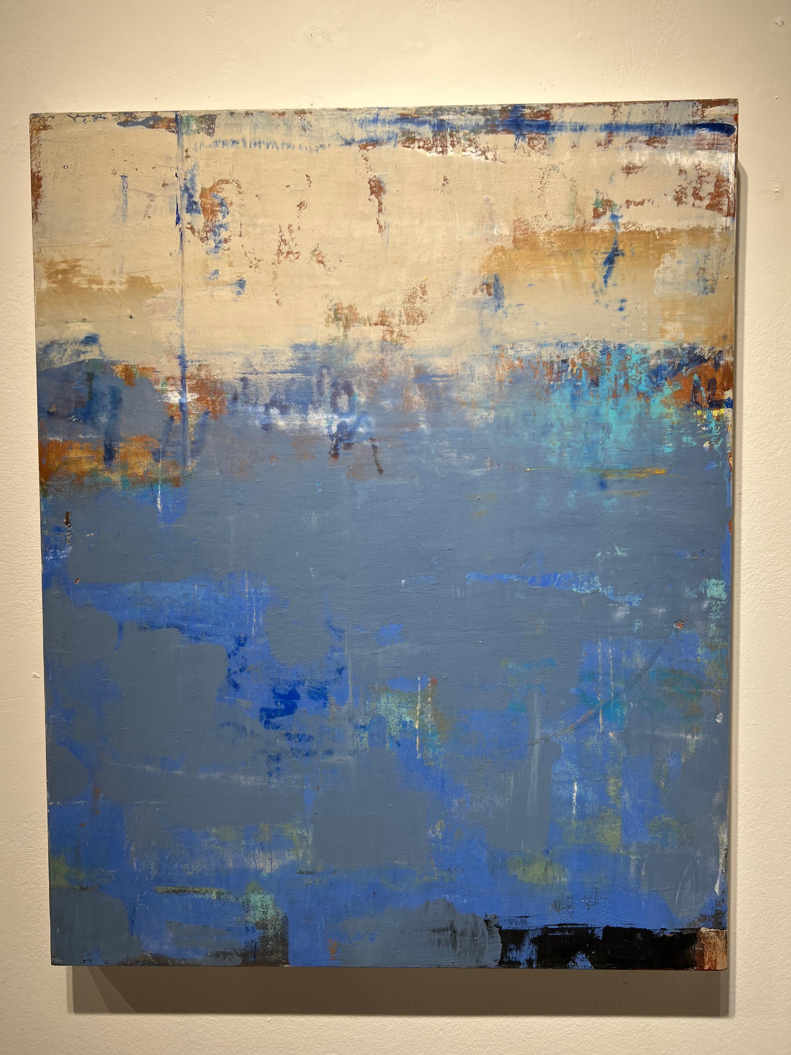 Nell'azzurro del Mare – Mixed Media Art von Allison B. Cooke