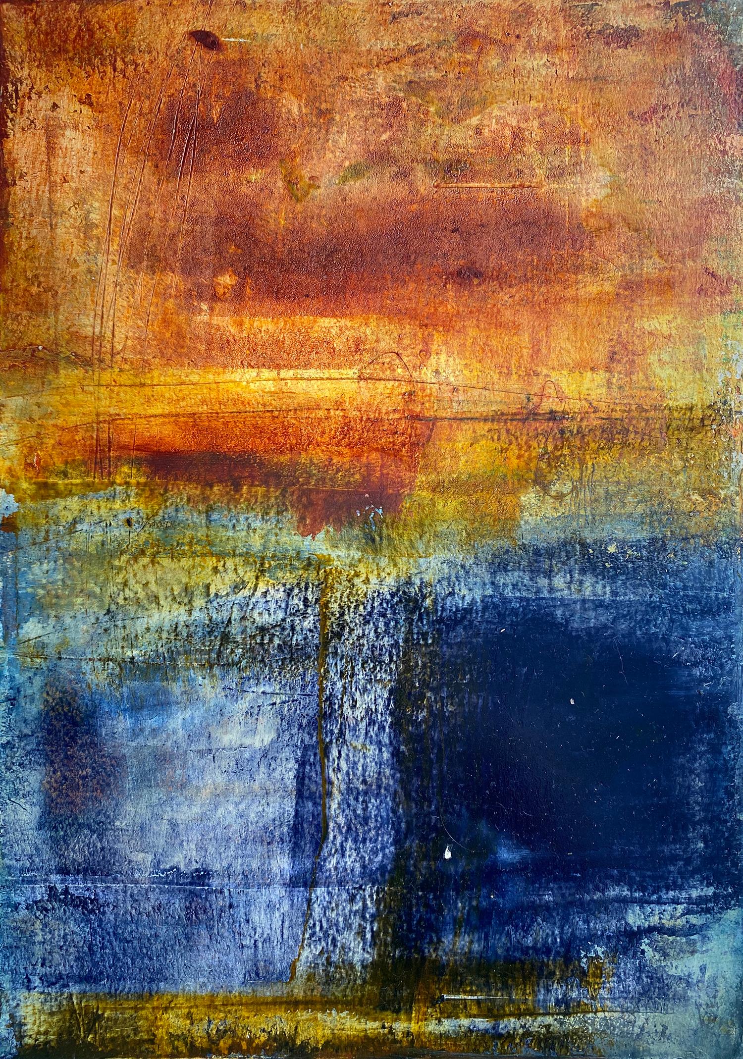 Scuro Luogo Luminoso - Mixed Media Art de Allison B. Cooke