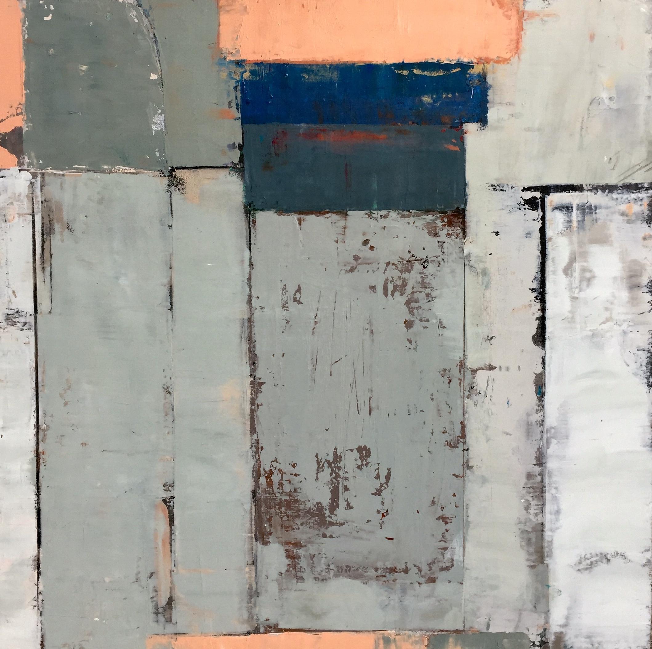 Vista Aerea (Vue aérienne) - Mixed Media Art de Allison B. Cooke