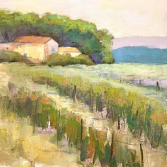 Change in Perspective by Allison Chambers, Oil Square Landscape Painting Beach