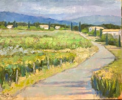 Speranza di Allison Chambers, Pittura di paesaggio a olio sulla spiaggia
