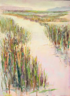 I Believe by Allison Chambers, Oil on Canvas Vertical Landscape Painting