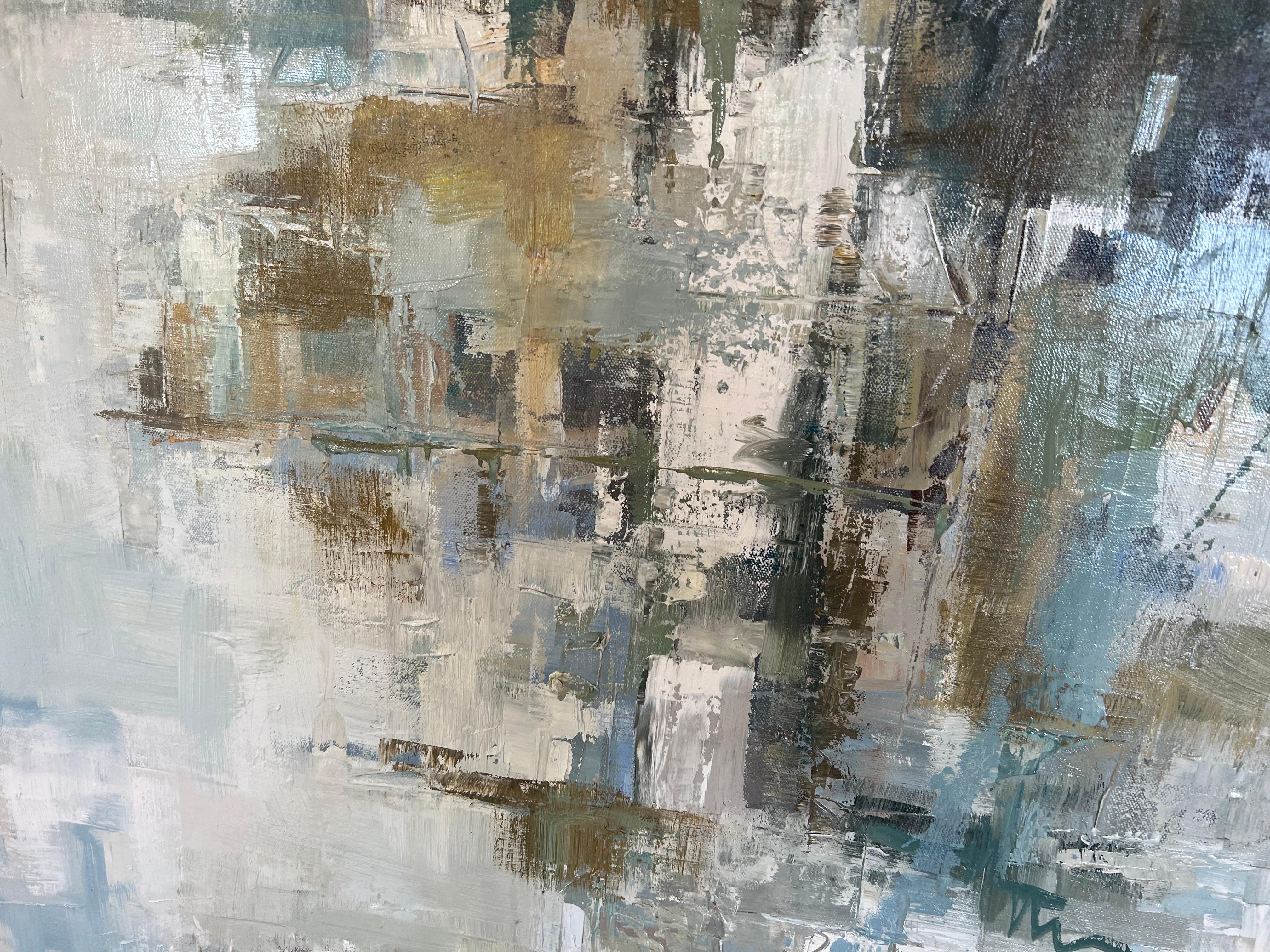 Impossible by Allison Chambers, Oil on Canvas Impressionist Landscape Painting 1