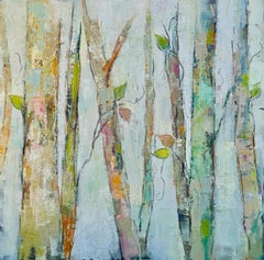 Lost Again di Allison Chambers, Paesaggio dipinto a olio