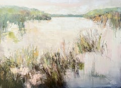 Morning Dew by Allison Chambers, Oil Landscape Painting