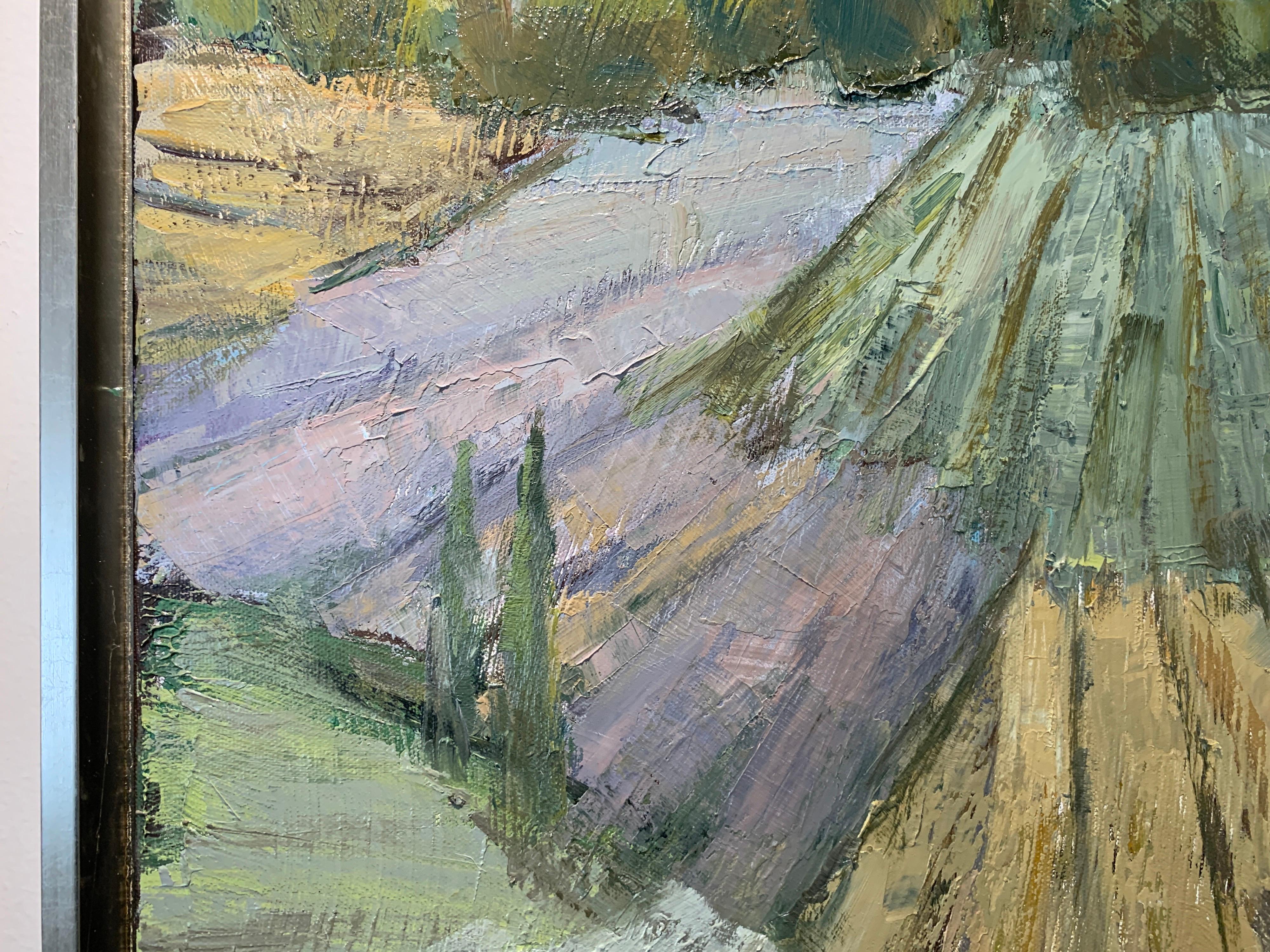 See You Next Year I by Allison Chambers, Framed Impressionist Landscape Painting 3