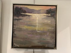 Twilight by Allison Chambers, Framed Impressionist Painting