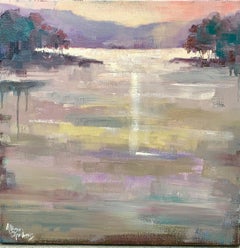Twilight by Allison Chambers, Framed Impressionist Painting