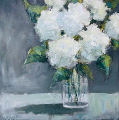Welcome Wonders by Allison Chambers, Oil on Canvas Impressionist Floral Painting