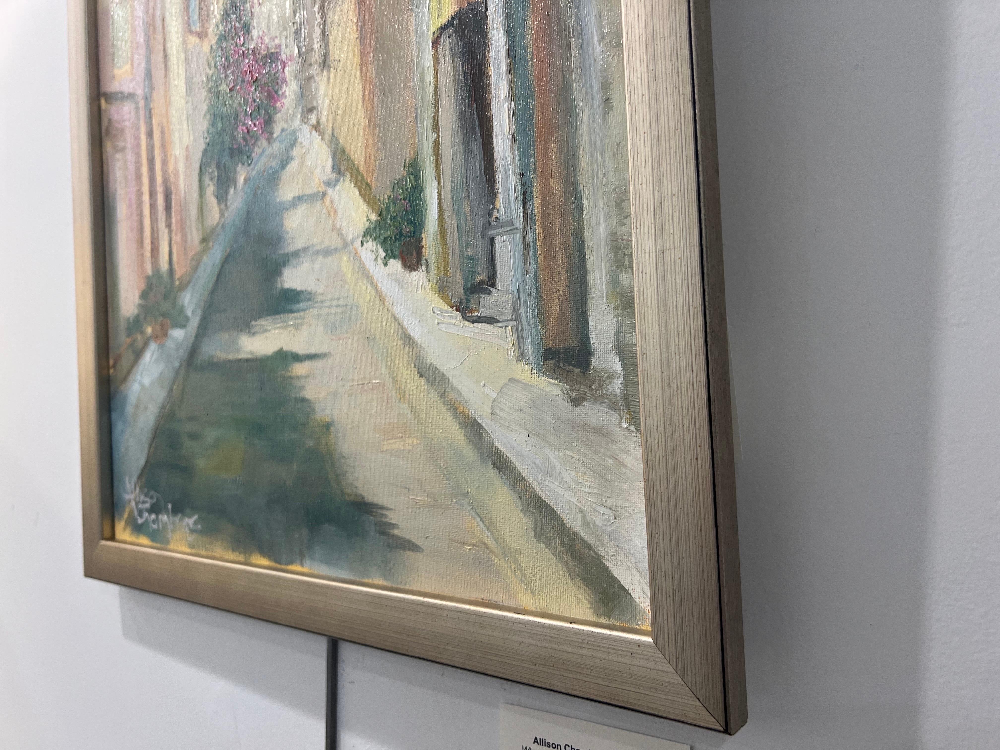 Lo que hay a la vuelta de la esquina de Allison Chambers, Pintura impresionista de paisajes 5