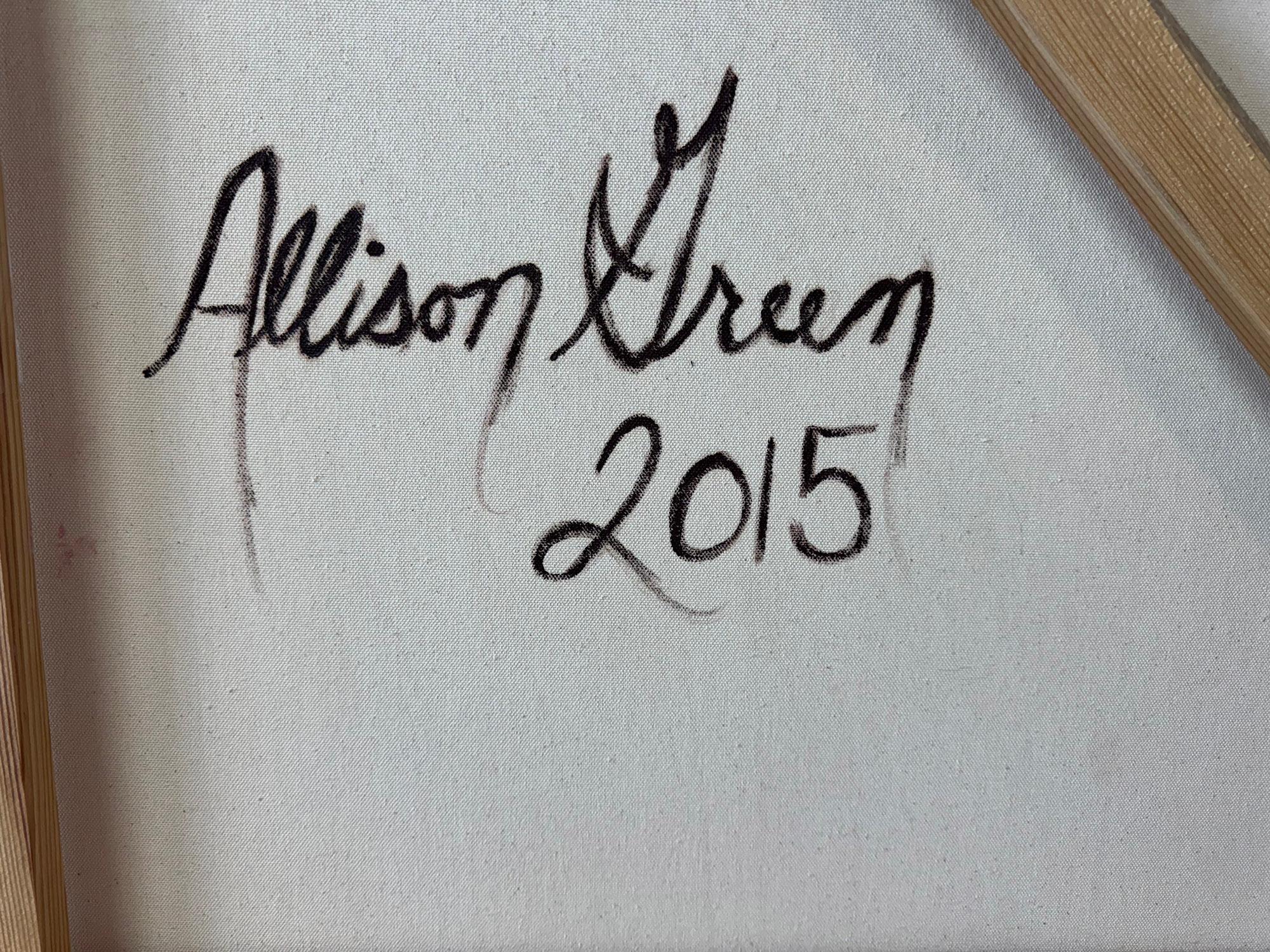 Teoria delle stringhe (Blush) - Painting di Allison Green