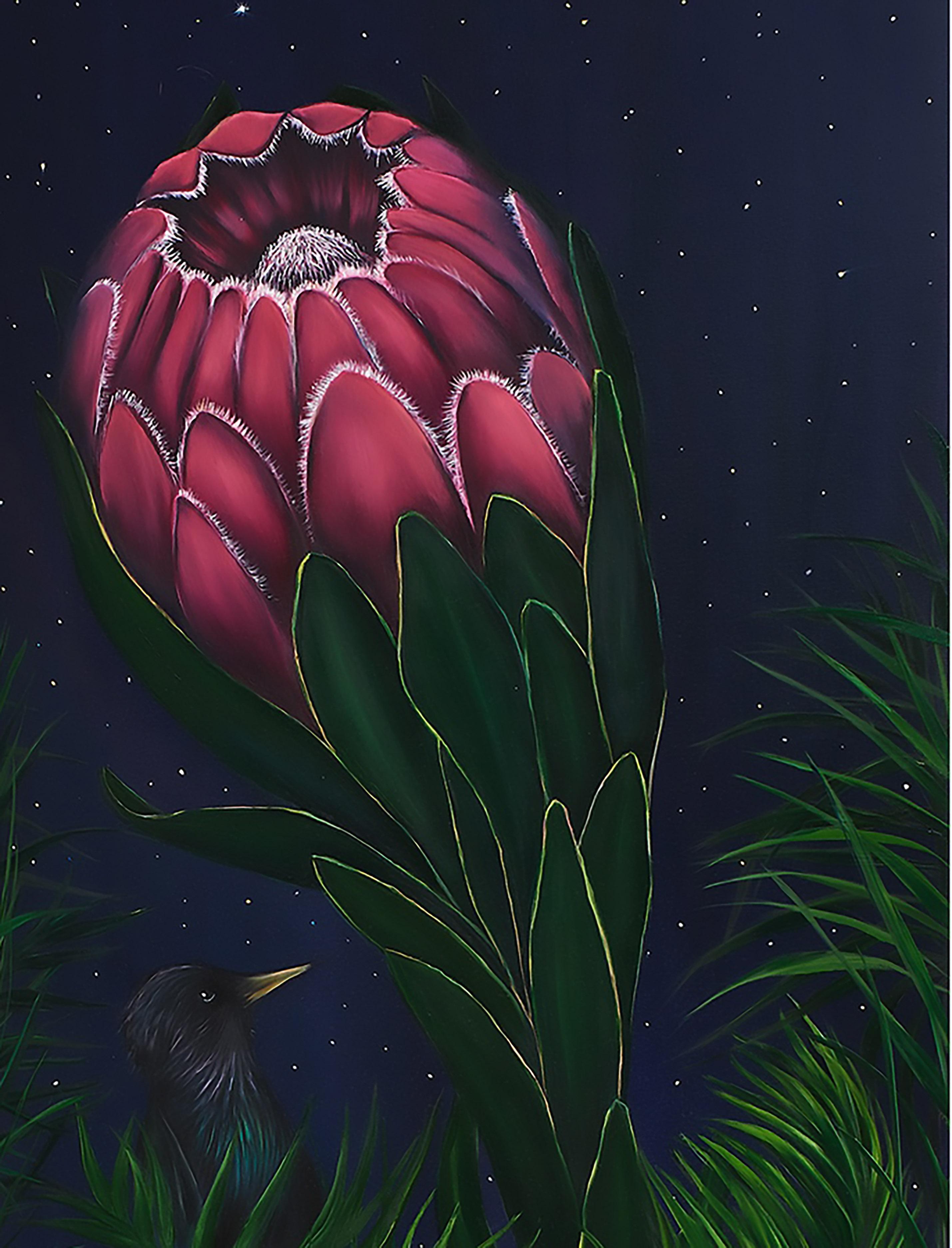 in the night garden painting