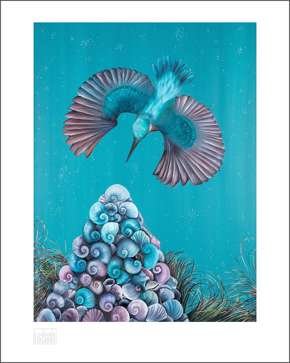 Diver - Print by Allison Green