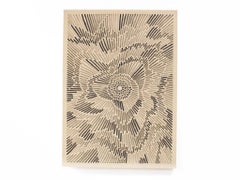 Ciclo 12, Pintura a tinta sobre papel, 2021