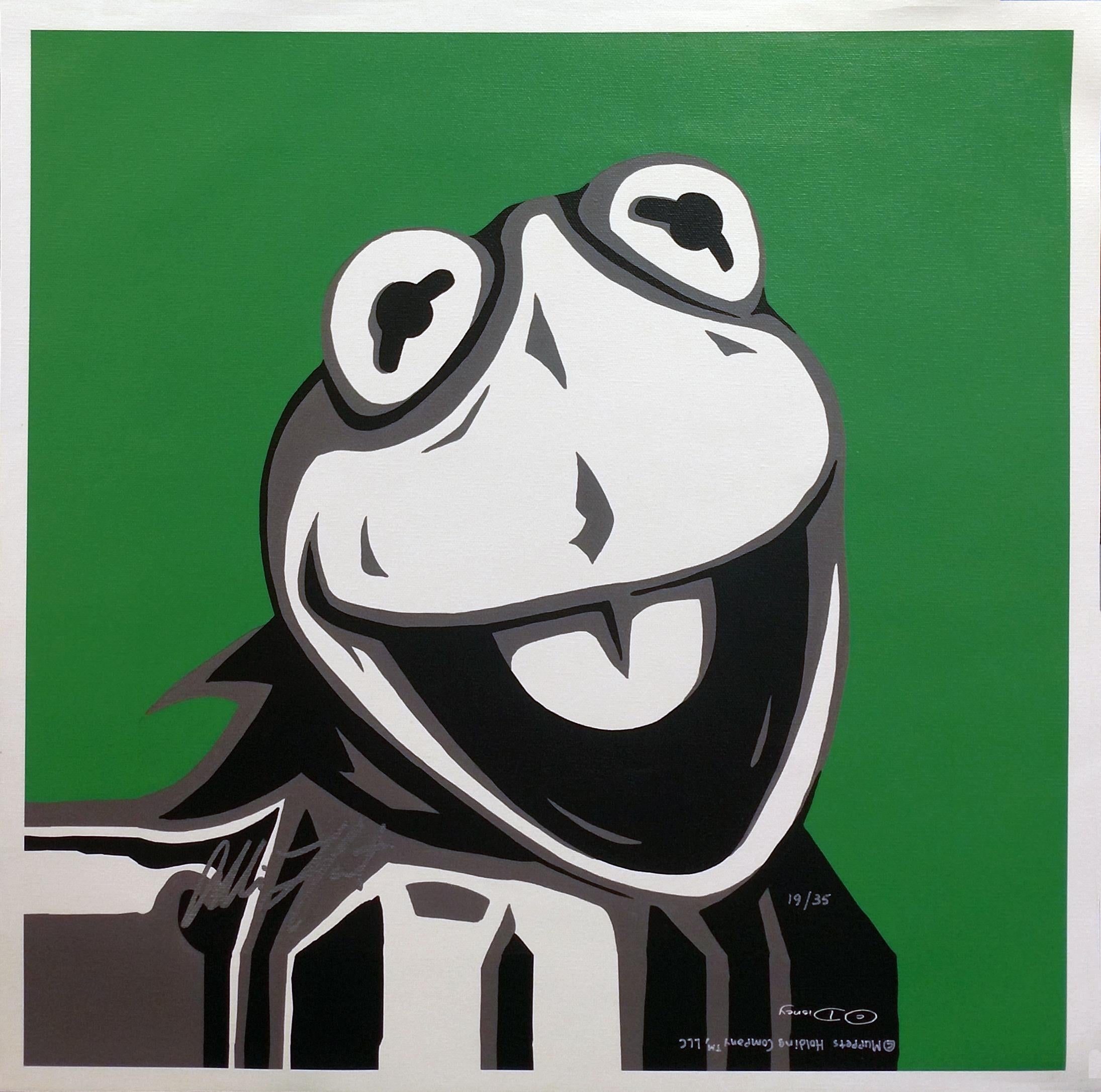 MUPPETS - KERMIT - Print by Allison Lefcort