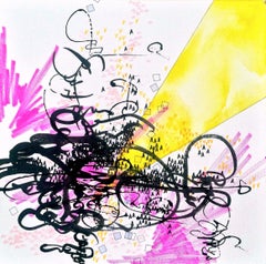 Pretty, Mixed Media on MDF Panel