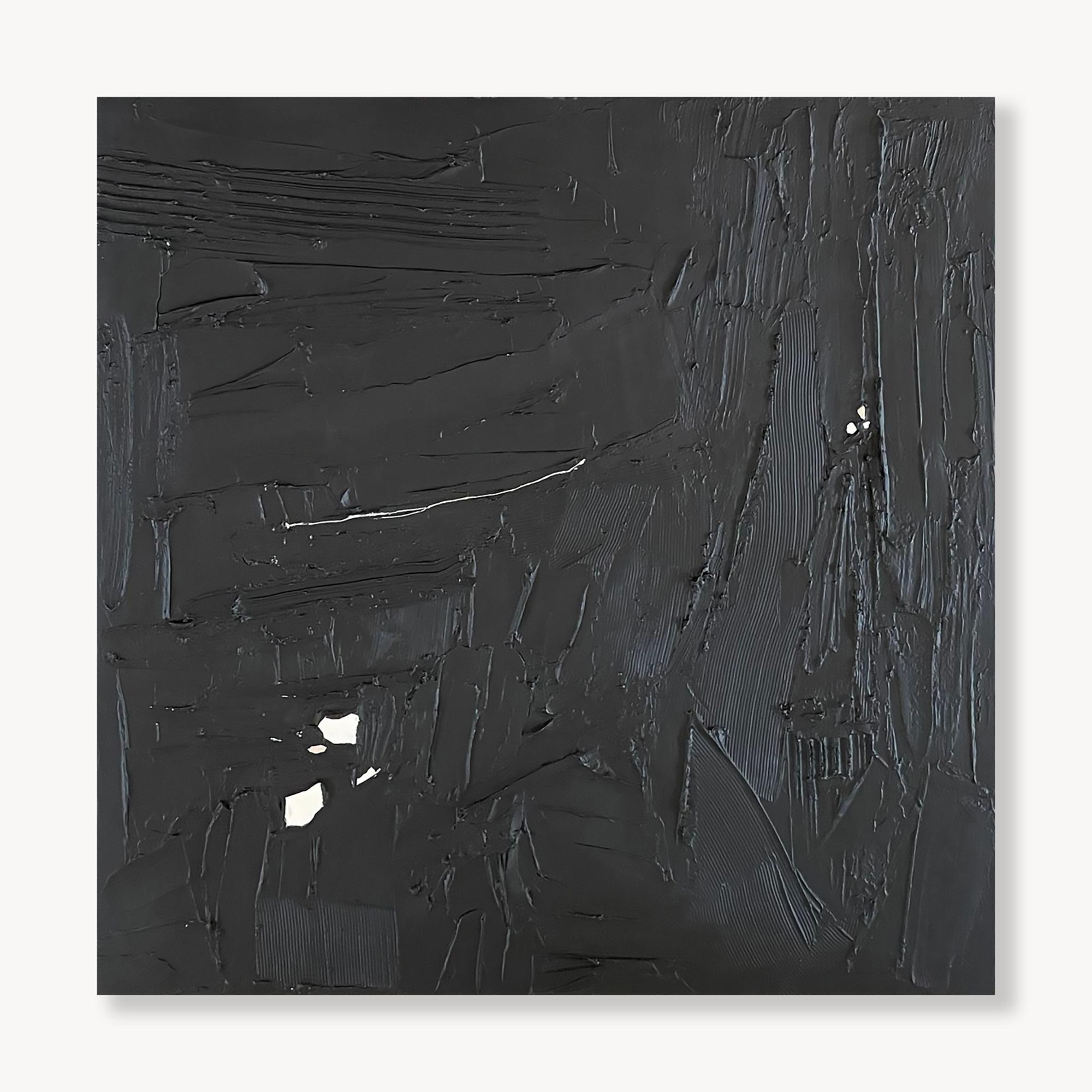 I Love You, And I Forget The Rest: Abstract Mixed Media on Canvas - Painting by Allison Rohland