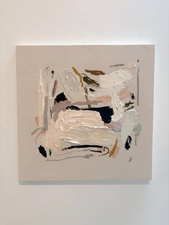 Lo que yo no haría Pintura abstracta en técnica mixta sobre lienzo, 36x36