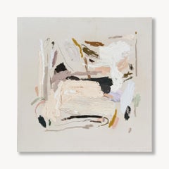 What I Wouldn
t Do: Abstract Mixed Media Painting on Canvas, 36x36