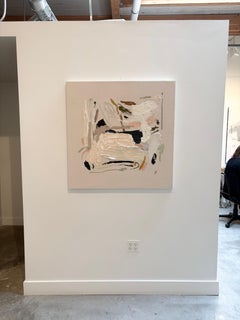 Cosa non farei: Quadro astratto a tecnica mista su tela, 36x36