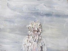 Ape Women # 3 (Albino), Oil on Canvas Painting by Allison Schulnik, 2007