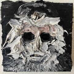 Untitled (Oscar), Oil on Canvas Painting by Allison Schulnik, 2012