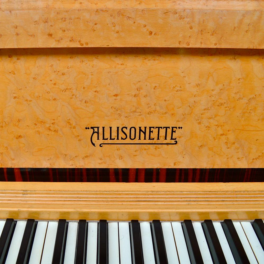 Mid-20th Century Allisonette Art Deco Studio Piano For Sale