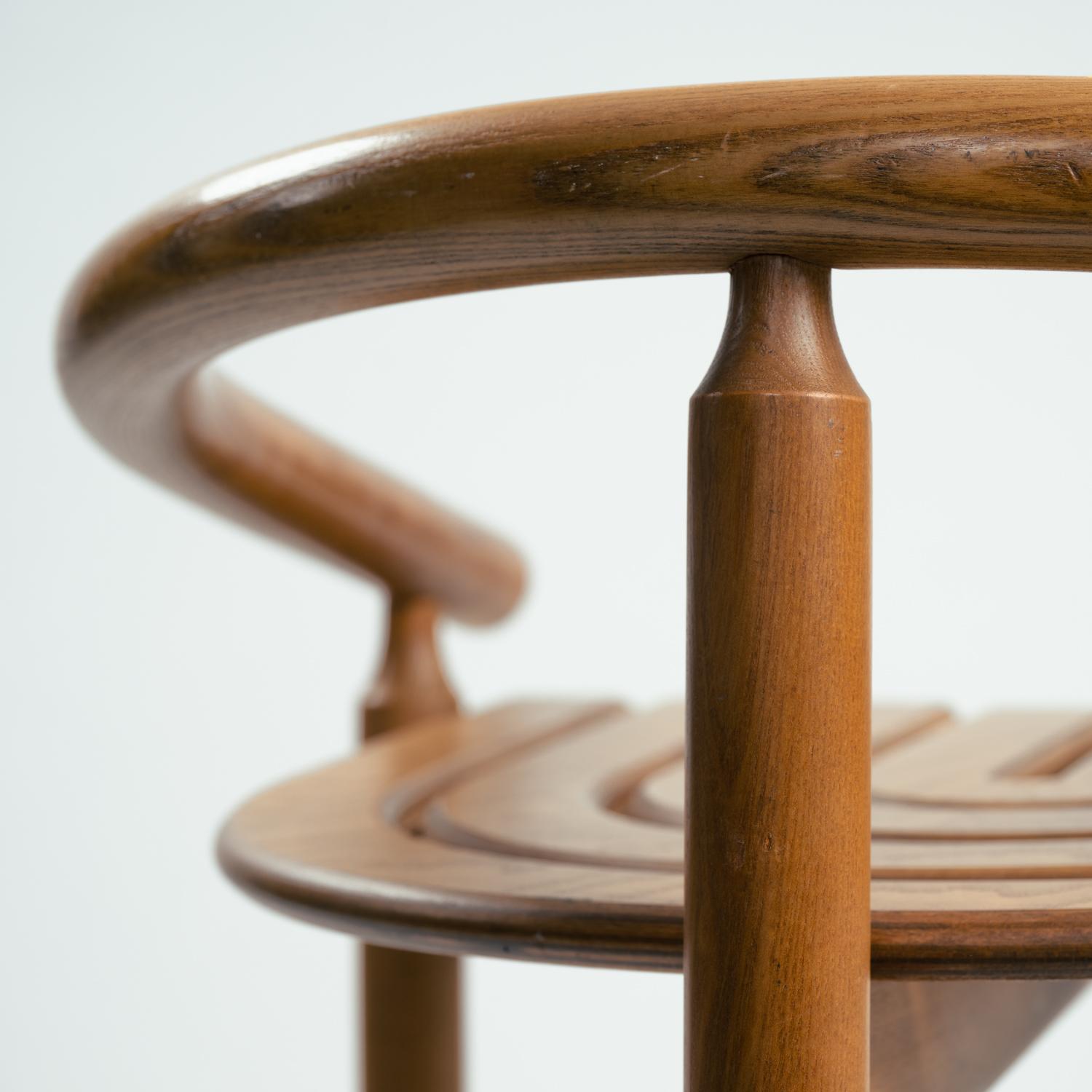 Allmilmo organic rainbow shaped bar stools, 2, Germany , 1980s 5