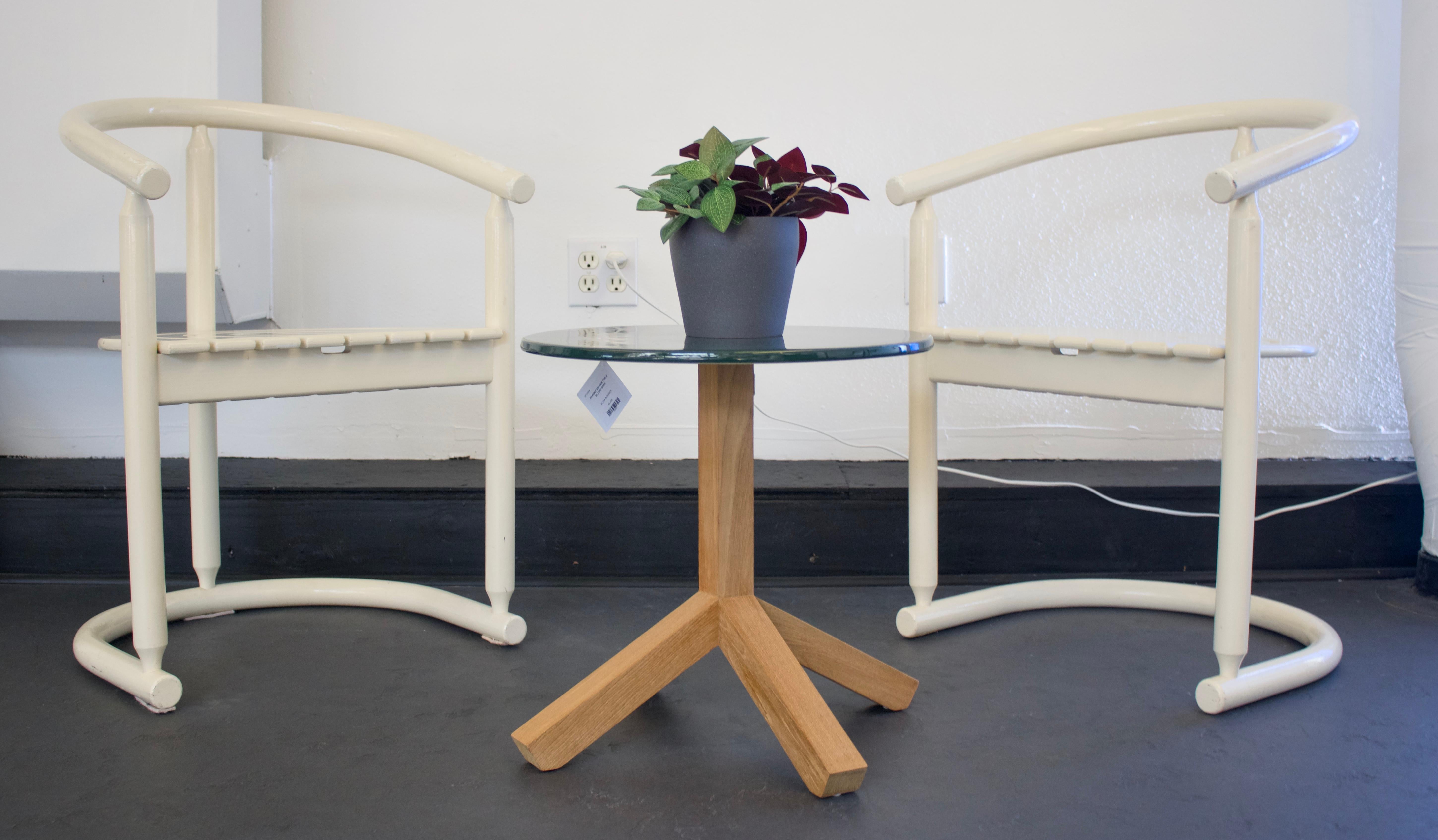 Allmilmö white bentwood chairs, set of four For Sale 2