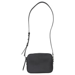 AllSaints Black Leather Crossbody Bag