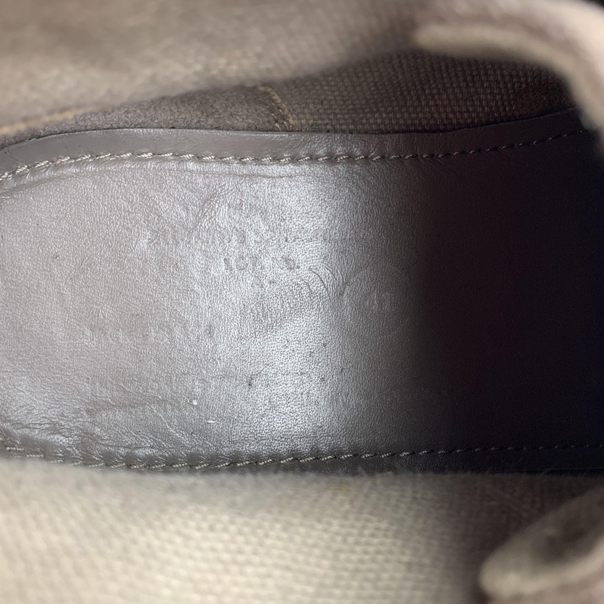 ALLSAINTS SPITALFIELDS - Bottes à lacets en daim taupe, taille 8 en vente 1