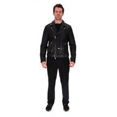 AllSaints Wick Leather Biker Jacket
